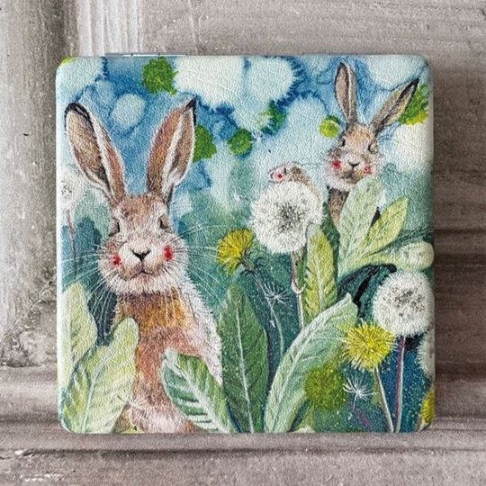 Bild von LITTLE RABBITS COMPACT MIRROR