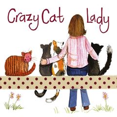 Bild von CRAZY CAT LADY MINI MAGNETIC NOTEPAD