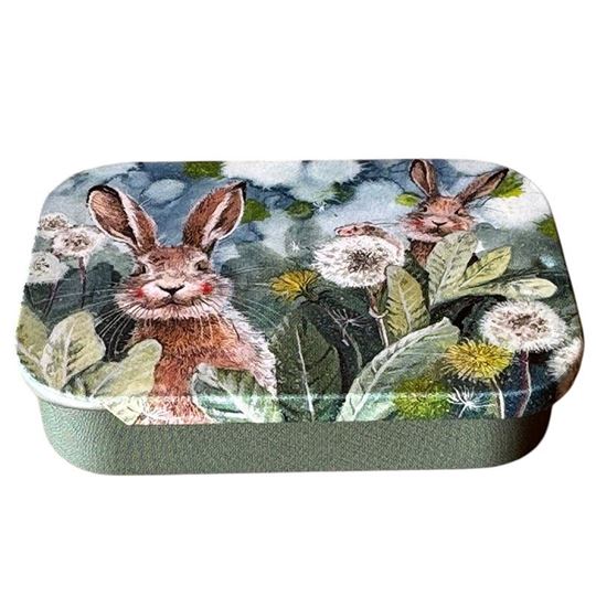 Picture of LITTLE RABBITS SLIDING LITTLE TIN