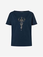 Bild von Shirt Eka Padma in tiefblau von The Spirit of OM