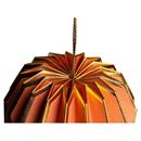 Immagine di Papieranhänger 6 cm orange & gold