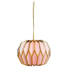 Immagine di Papieranhänger 6 cm rose & gold