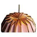 Picture of Papieranhänger 6 cm rose & gold