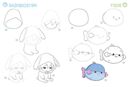 Bild von Herzog, Lise: 300 Motive zeichnen – Kawaii