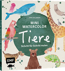 Image de Hollmann, Jana: Mini Watercolor – Tiere