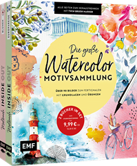 Bild von Die grosse Watercolor-Motivsammlung – über 90 Bilder zum Fertigmalen