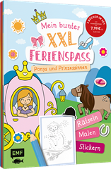 Bild von Mein bunter XXL-Ferienspass: Ponys und Prinzessinnen – 3 Kreativbücher im Bundle