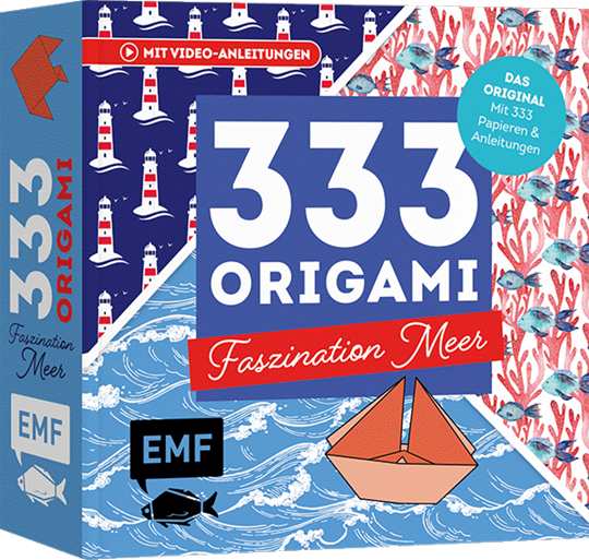 Bild von 333 Origami – Faszination Meer – Maritime Papiere falten