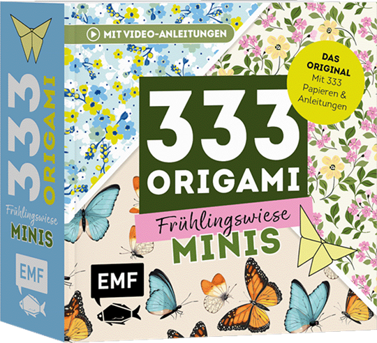 Picture of 333 Origami Minis – Frühlingswiese – Dein dekorativer Wendeblock zum kreativen F