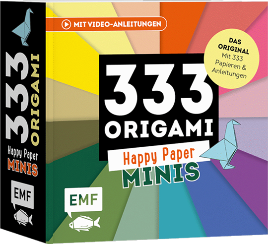 Picture of 333 Origami Minis – Happy Paper – Dein dekorativer Wendeblock zum kreativen Falt