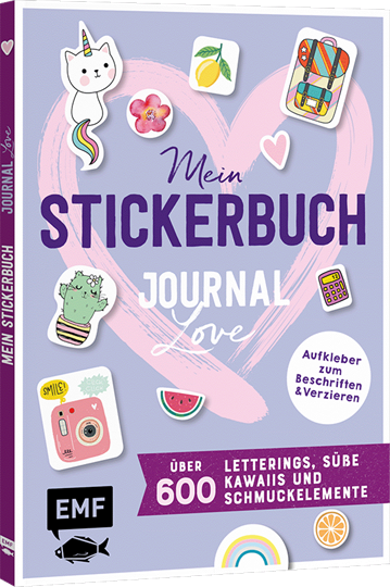 Bild von Journal-Love – Mein Stickerbuch: über 600 Letterings, süsse Kawaiis und Schmucke
