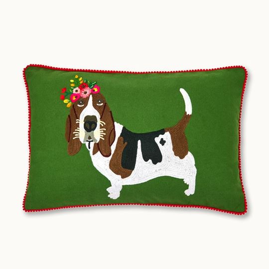 Bild von Kissenhülle Beagle - by vivi.