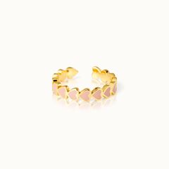 Bild von Ring The Heart Beige - by vivi.