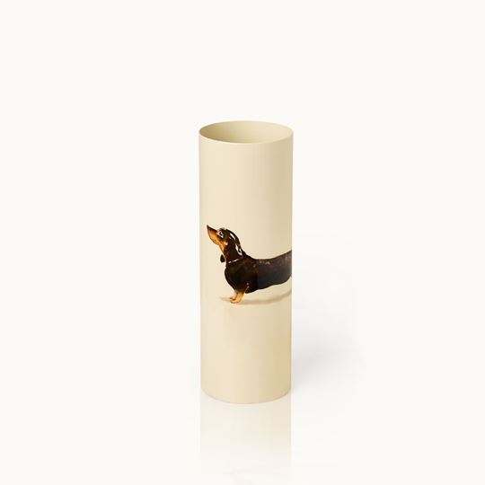 Bild von Vase Dackel - by vivi.