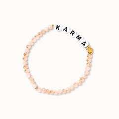 Bild von Wunscharmband Beige Karma - by vivi.
