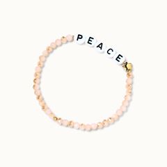 Bild von Wunscharmband Beige Peace - by vivi.