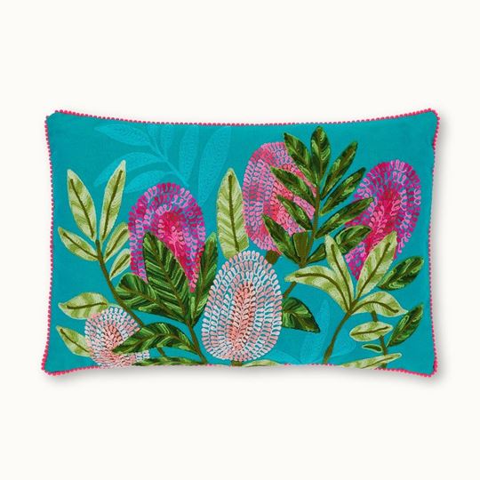 Bild von Kissen Blumen mit Füllung - by vivi.