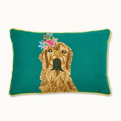 Bild von Kissen Golden Retriever mit Füllung - by vivi.
