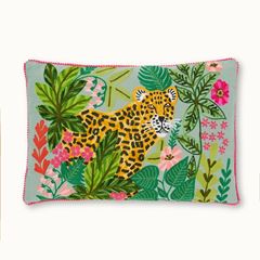 Bild von Kissen Leopard mit Füllung - by vivi.