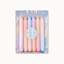 Bild von Dip Dye Kerzen Set: Pastell Edition - by vivi.