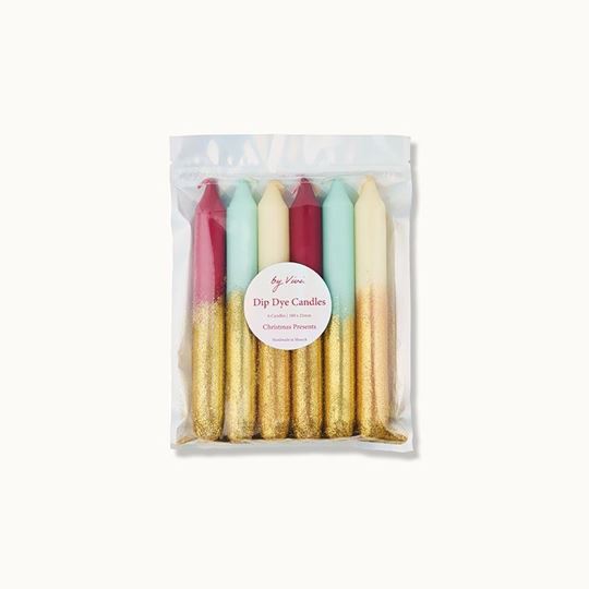 Bild von Dip Dye Set Glitter Christmas Presents - by vivi.