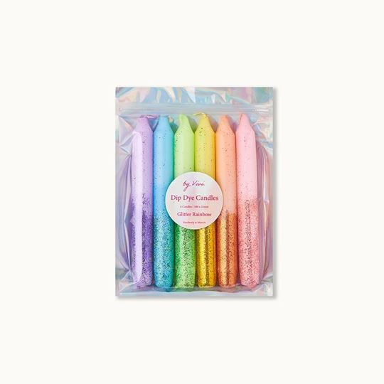 Bild von Dip Dye Set Glitter Rainbow Edition - by vivi.