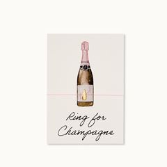 Bild von Pin-Karte: Ring for Champagne! - by vivi.