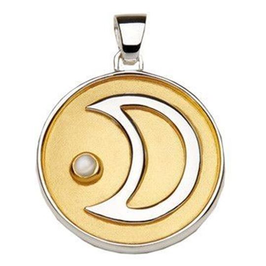 Image sur Anhänger Empfänglichkeit, Mondsymbol - Planetensymbol
