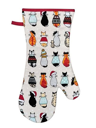 Image sur Christmas CIW Oven Gauntlet - Ulster Weavers