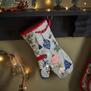 Image sur Christmas Ornaments Oven Gauntlet - Ulster Weavers