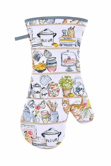 Image sur Pantry Cats Oven Gauntlet - Ulster Weavers