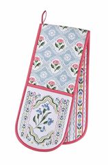 Immagine di Boho Floral Double Oven Glove - Ulster Weavers