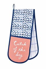 Immagine di Catch of the Day Double Oven Glove - Ulster Weavers