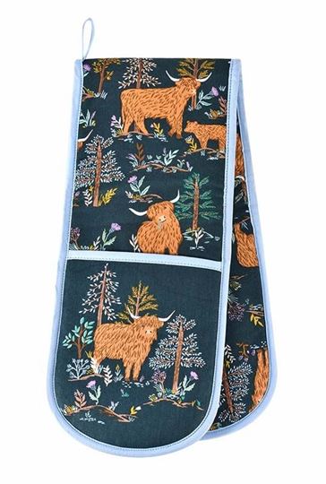Immagine di Connie the Cow Double Oven Glove - Ulster Weavers