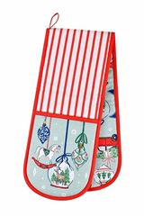Immagine di Christmas Ornaments Double Oven Glove - Ulster Weavers