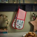 Picture of Christmas Ornaments Double Oven Glove - Ulster Weavers