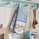 Picture of Pantry Cats Double Oven Glove - Ulster Weavers
