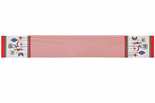 Immagine di Christmas Ornaments Cotton Table Runner - Ulster Weavers