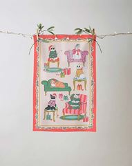 Immagine di Christmas Cool Cats Cotton Tea Towel - Ulster Weavers