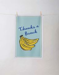 Picture of Thanks a Bunch Cotton Tea Towel - UK  - Ulster Weavers