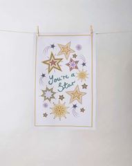 Picture of You're a Star Cotton Tea Towel - UK  - Ulster Weavers