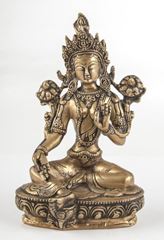 Picture of Grüne Tara, Messing, 21 cm hoch