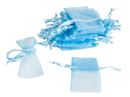 Bild von Organzabeutel mini, blau, 6x9cm, 50 Stück