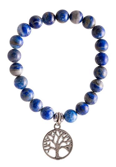 Picture of Sodalit Armband mit Yggdrasil Charm