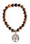 Immagine di Tigerauge Armband mit Yggdrasil Charm