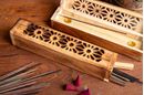 Bild von Sun - Holzhalter mit Vorratsbox