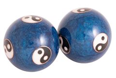 Immagine di Klangkugeln 35mm Yin Yang blau