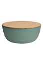 Image sur Schüssel mit Bambusdeckel PLAIN 23,1 cm green