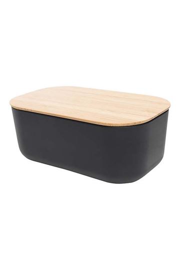 Immagine di Brotdose PLAIN 19,8 cm black