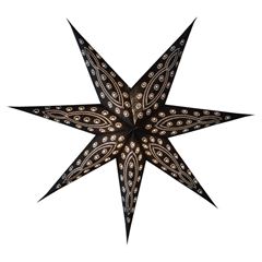Image de Recycling Papierstern 60 cm black